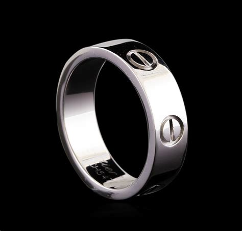 cartier ring silver price|silver cartier rings love collection.